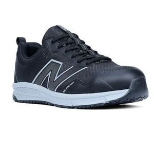 NIB New Balance Men's Evolve Lace-Up Work Shoes - Alloy Toe Sz 142E ( Wide)
